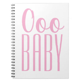Rosa Ooo BABY: Babyutmärkelsens pris Anteckningsbok