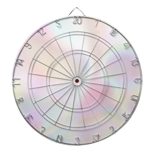 Rosa Opal HoloGrapal Rainbow Dart Board Darttavla (Framsidan)