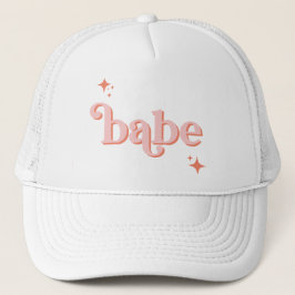 ROSA ORANGE Disco Babe Brudens sida hen DO Shirt Keps