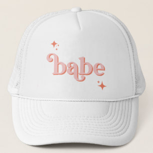 ROSA ORANGE Disco Babe Brudens sida hen DO Shirt Keps