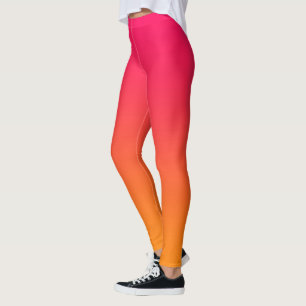 ROSA ORANGE GRADIENT LEGGINGS