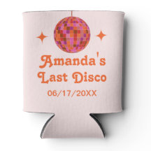Rosa Orange Groovy Last disco Bachelorette