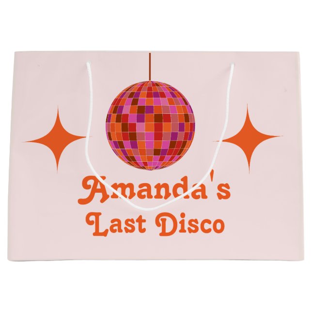Rosa Orange Groovy Sista disco Möhippa (Framsidan)