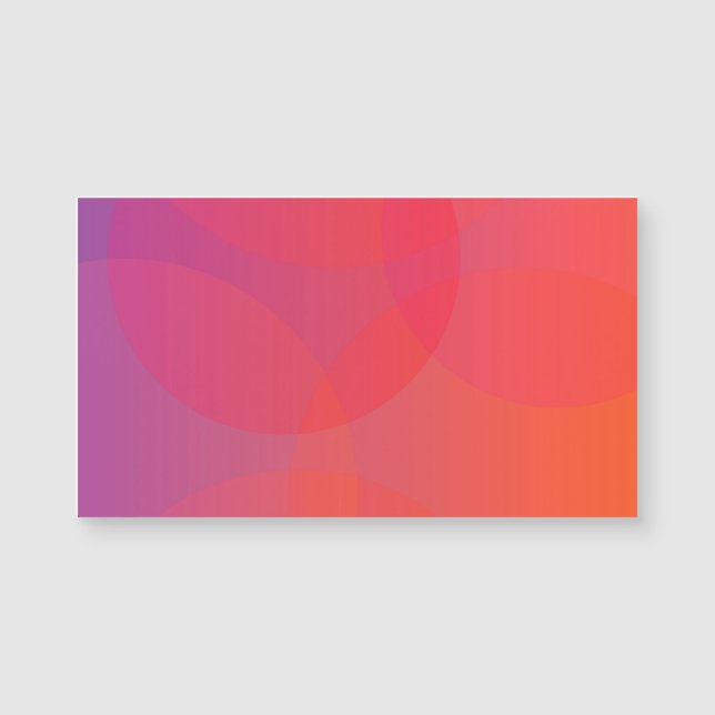 Rosa, orange, modern, enkel, coola, trendig konst (Framsida)