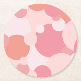 Rosa-orange-molekyler pappra underlägg