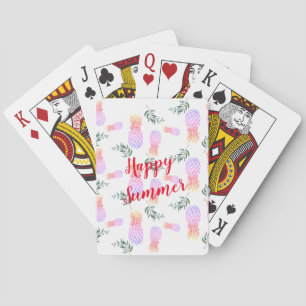 ROSA & ORANGE PINEAPPLE LYCKLIG SOMMER CASINOKORT