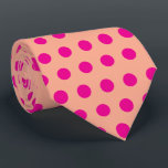 Rosa Orange Polka Dot Mönster Snyggt Gift Favor Slips<br><div class="desc">Designad med söt blå polka dots mönster i rosa orange färger Du kan byta till valfri bakgrund färg som du vill. Gör en underbar gåva eller fest för vilken händelse som helst!</div>