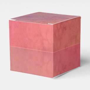 Rosa Orange Röd Pastell Akvarellmönster Presentaskar