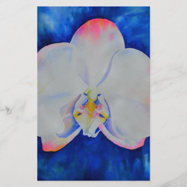 Rosa  Orchid Brevpapper (Framsida)