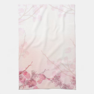 Rosa Orchid Bröllop Kökshandduk