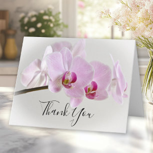 Rosa Orchid Flower Funeral Sympathy Tack Kort
