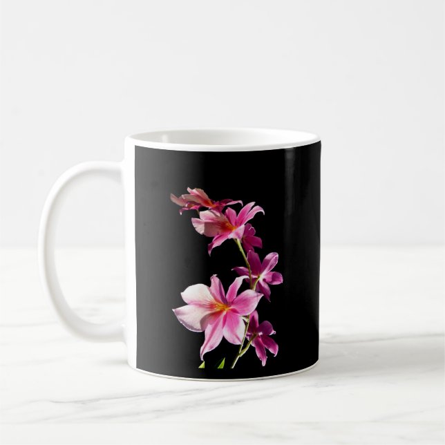 Rosa Orchid. Kaffemugg (Vänster)