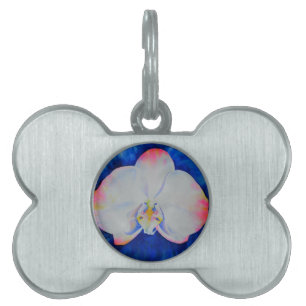 Rosa  Orchid Namnbricka Husdjur