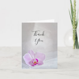 Rosa Orchid och Möhippa Veil Bröllop Tack