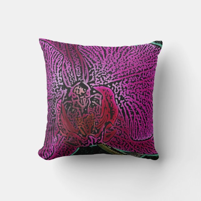 Rosa Orchid Pillow Kudde (Framsida)