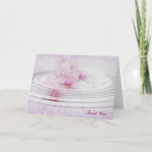 Rosa Orchid Ripples tack Kort