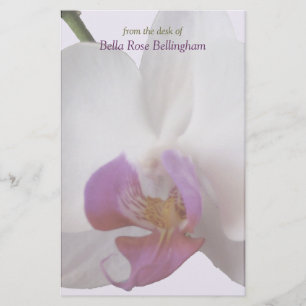 Rosa Orchid Stationery Brevpapper
