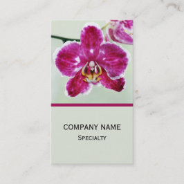 Rosa Orchid Visitkort