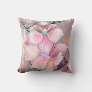 Rosa Orchids Dekorativ kudde