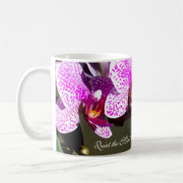 Rosa Orchids Kaffemugg