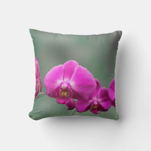 Rosa Orchids Kudde