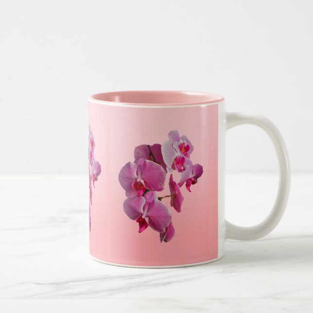 Rosa Orchids Mugg (Höger)