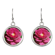 Rosa örhängen