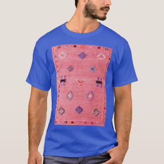 Rosa Oriental Traditional Moroccan Stil T Shirt