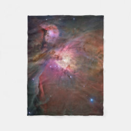 Rosa Orionnebulosan Fleecefilt