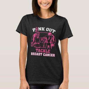 Rosa Out-Bekämpning av bröstcancer Medvetenhet ame T Shirt