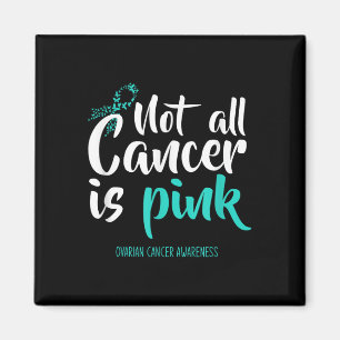 Rosa Ovarian Cancer Medvetenhet om cancer är inte Magnet