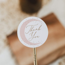 Rosa över Måne Flickans babyskor