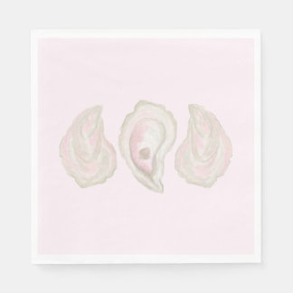 Rosa Oyster Napkins Pappersservett