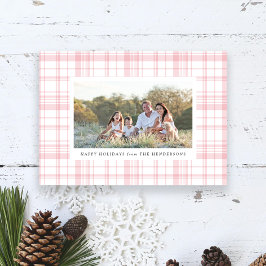 Rosa P Helgdagars Julkort