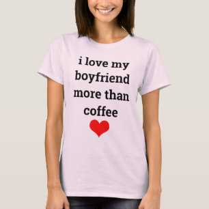 Rosa på Coffee Boykompis-offerten på Alla hjärtans T Shirt