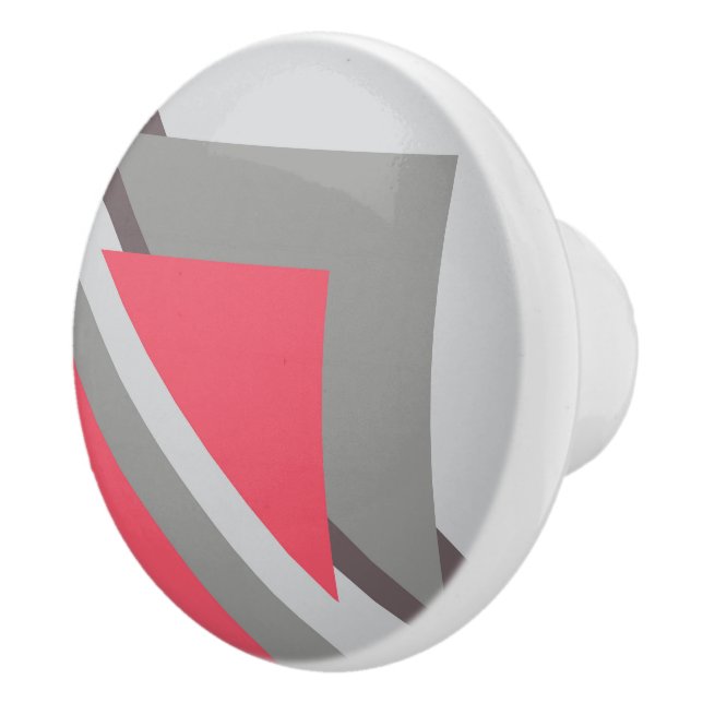Rosa på grått knopp (Höger)