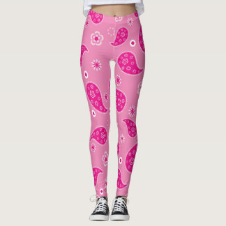 Rosa Paisley Leggings