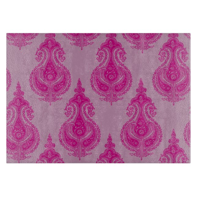 Rosa paisley mönster (Framsidan)