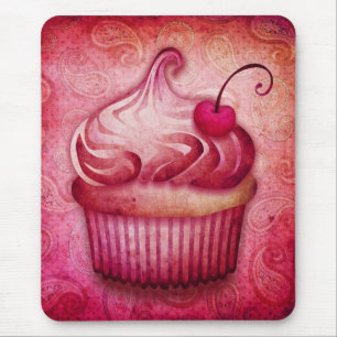 rosa paisley muffin musmatta