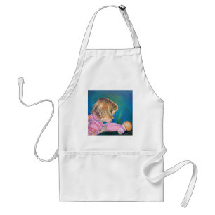 Rosa Pajamas Apron Förkläde