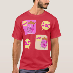 Rosa Palace Coffee Älskare la Off to Work T Shirt