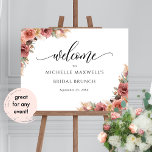 Rosa Pampas Grass Möhippa /Annan välkomstsignal Poster<br><div class="desc">Elegant möhippa brunch (eller någon annan händelse) Välkomstskylt med exquisite water color pampas blommigt-hörndetaljer i en vacker blandning av , rosa, persikor, ro, guld, grädde och honung-gulter. Välkomna i attraktiv modern handskriven kalligrafi. 10 x 8 tum är bara vår standardskylt som är storlek och som finns i en mängd olika...</div>
