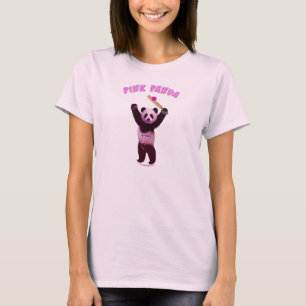 Rosa Pandasyrsa T Shirt