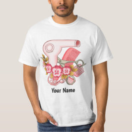 Rosa Pansy Skönhetsspecialist T Shirt
