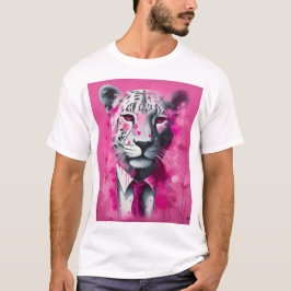 Rosa Panther T-Shirt med Kostym Design