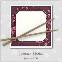 Rosa Papper Crane Origami Cherry Blommar