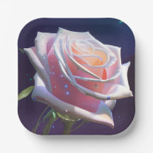 Rosa Pappers Tallrik