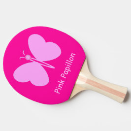 Rosa Pappillon Pingisracket