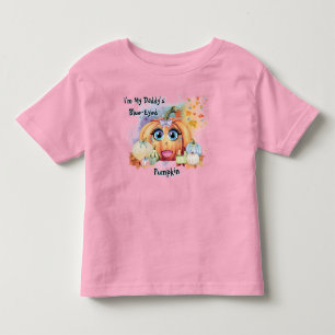 Rosa Pappor Pumpkin Fall Butterflies Nebula Girl T Shirt