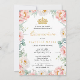 Rosa Para Editar en Español Inbjudningar